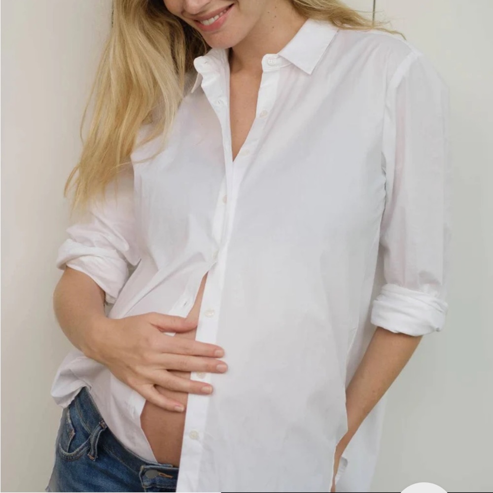 NWT Hatch maternity button down